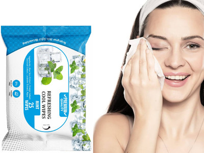 sheny soft wipes Cleansing Face Wipes 25 Pcs/Pack(25 Tissues)