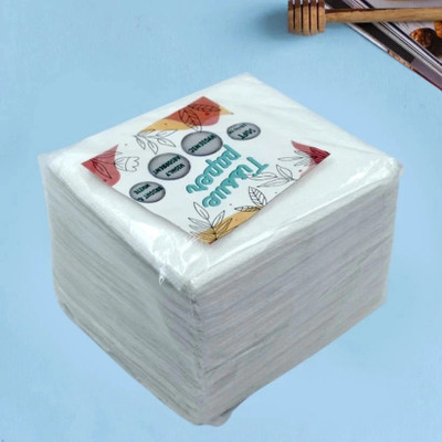 DeoDap Multi-Purpose Tissue Paper – Soft & Durable for Cleaning Various Surfaces(200 Tissues)