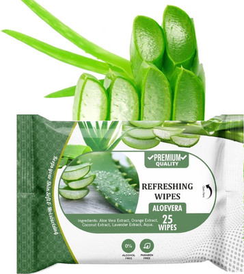 SHENY Wipes for easy makeup remover, Cleansing Wet Wipes(25 Tissues)