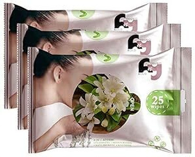 BOLDNYOUNG Cleansing and Makeup Remover Wipes 25 Pieces.(3 Tissues)