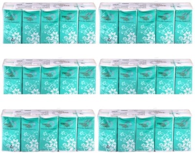 UNIGESTION Freshones 2 ply Facial Tissues Pocket Hanky ( 60 packs* 15 sheets)(900 Tissues)