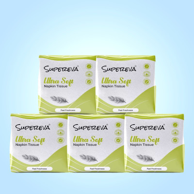 SUPEREVA Soft Facial Tissue Papers(500 Tissues)