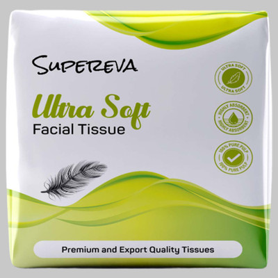 SUPEREVA Ultra Soft Facial Tissue(1000 Tissues)