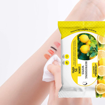 SHENY Daily Cleansing Facial Makeup Remover Wipes Soft Cleansing(25 Tissues)