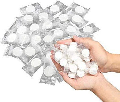 VAKRA mMagic Compressed Tablet Coin Tissue, Wet Wipes, Face Towel, Expands with water(75 Tissues)