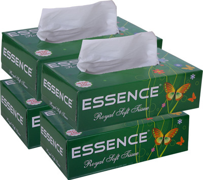 ESSENCE Face Tissue Royal Soft Green-4(800 Tissues)
