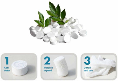 NUVO MEDSURG Magic Tablet Coin Tissue - 200 PCS(200 Tissues)