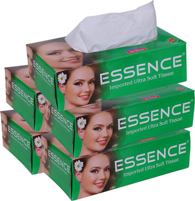 ESSENCE Face Tissue Imported Ultra Soft Green-5(1000 Tissues)