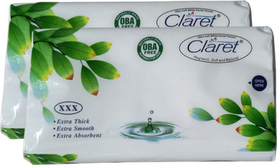 CLARET Facial Tissue 2-Ply(200 Tissues)