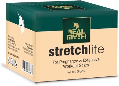 Realmyth Stretchlite Pregnancy Stretch Marks Removal Cream, Reduces Scars & Uneven Skin(50 g)