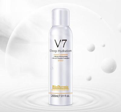 BioDermic - Dermocosmetics v7 deep hydration instant whitening waterproof spray original(200 ml)