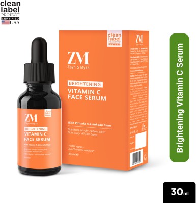 ZM Zayn & Myza Vitamin C Face Serum, Brighten Dull Skin, With Vitamin A & Kakadu Plum(30 ml)