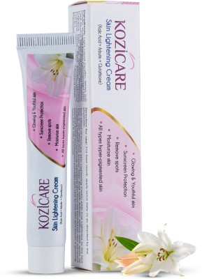 Kozicare Skin Lightening Cream with Kojic Acid, Arbutin, Glutathione | All Types Skin(15 g)