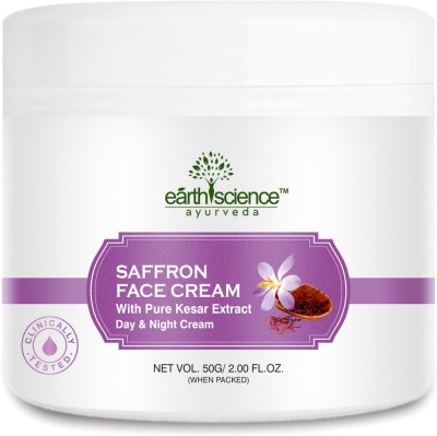 Earth Science Ayurveda Kumkumadi (Saffron) Face Cream For Improve Skin Texture, Beautiful Skin(50 g)