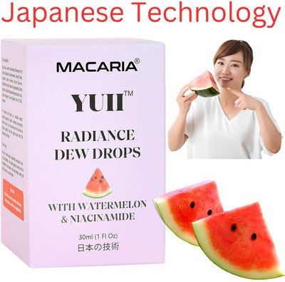 MACARIA YUII Juicy Radiance Watermelon Serum By Japanese Technology(30 ml)