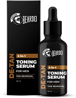 BEARDO 2-in-1 Detan Toner + Serum for Men|Reduce Hyperpigmentation & Correct Dark Spots (30 ml)