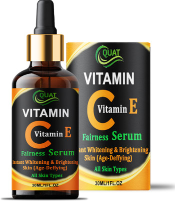 QUAT Advance & Pure Vitamin C With Vitamin E Fairness Serum for a Brighter Skin(30 ml)