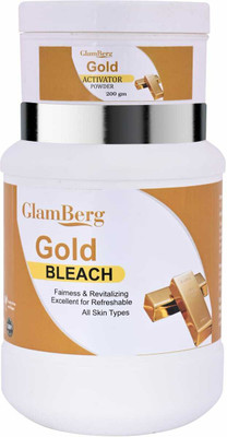 Glamberg Gold Bleach Cream 1 Kg With Activator(1000 g)