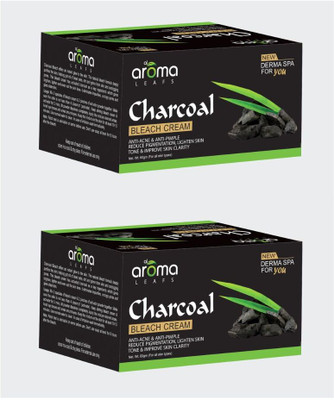 alaroma Charcoal Bleach Cream Pack of 2(120 g)