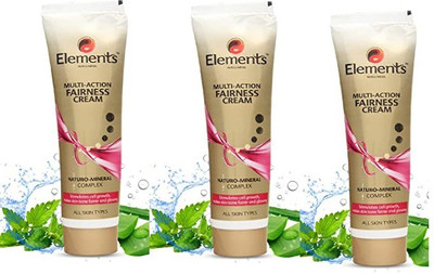 Elements WELLNESS Cream 100 - 3(Pack of 3, 300 g)
