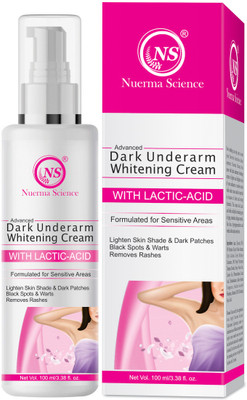 Nuerma Science Advanced Dark Underarm Whitening Cream with Lactic Acid For Sensitive(100 ml)