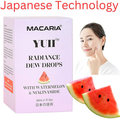 MACARIA YUII Dew Watermelon Niacinamide Infusion By Japanese Technology(30 ml)