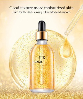 YAWI Primer base 24k gold serum for glowing skin anti aging anti wrinkle skin Primer  - 30 ml(gold)