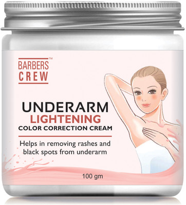 Barbers Crew Advanced Dark Underarm Whitening Cream For even toned underarms,(100 g)