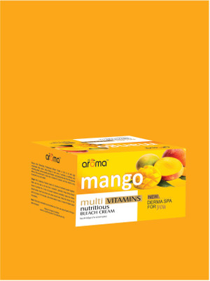 alaroma Mango Multivitamins Bleach Cream For Bright & Glowing Skin(300 g)