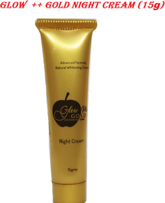 Glow plus Gold Glow ++Gold For Skin Whitening Night Cream(15 g)