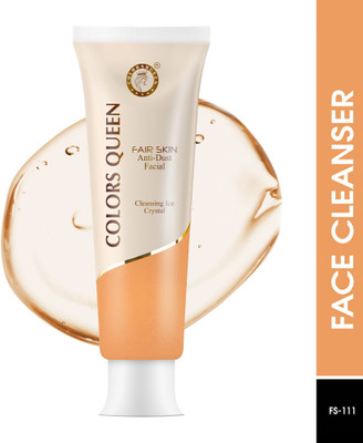 COLORS QUEEN Fair Skin Anti Dust Facial Cleanser for Men and Women Face Wash(50 g)