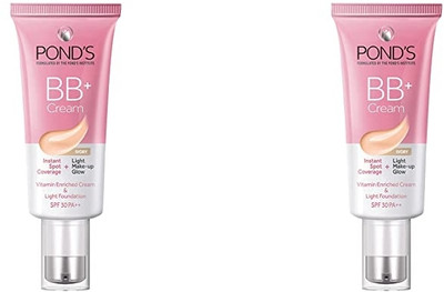 POND's BB + CREAM IVORY SPF 30 PA ++ 30 GM COMBO PACK 2(60 g)