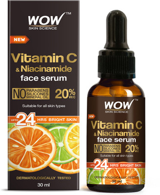 WOW SKIN SCIENCE Vitamin C Serum For Skin whitening & Hyperpigmentation(30 ml)