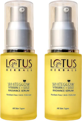 LOTUS HERBALS WhiteGlow VITAMIN-C + Gold RADIANCE SERUM 60ml(60 ml)