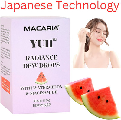 MACARIA YUII Watermelon Niacinamide Infused Melon Elixir By Japanese Technology(30 ml)