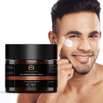 THE MAN COMPANY Skin Brightening Cream Multani Mitti Coco Butter Defence Theory(50 g)