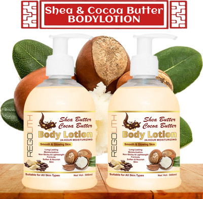 Regolith Cocoa glow Restores Glow To Dull & Dry Skin Body Lotionss(600 ml)