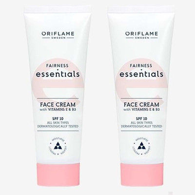Oriflame ESSENTIALS Fairness Essentials Face Cream with Vitamins E & B3 SPF 10(50 ml)