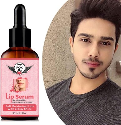 7 FOX Pink Lip Serum For Lip Gloss, Shine, Advanced Brightning Theorpy For Men-30ml(30 ml, pink)