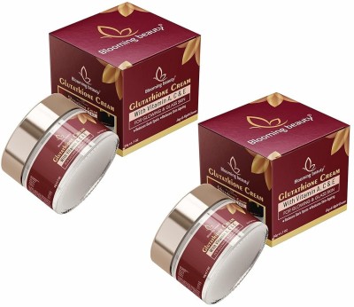 Blooming beauty Day & Night Glutathione Face Cream For Skin Whitening & Glowing (Pack of 2)(100 g)