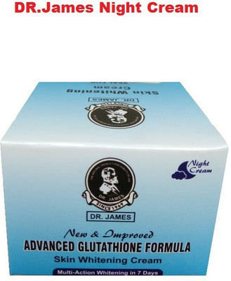 DR.JAMES Advanced Glutathione Formula Night Cream For Anti Tan Skin(30 g)