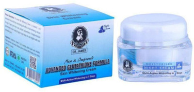 DR JAMES Skin Whitening Night Cream Made In USA(30 g)
