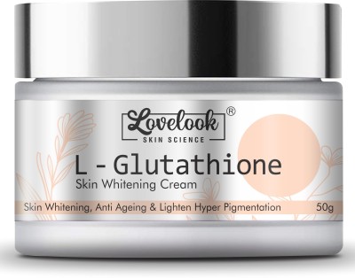 Lovelook L- Glutathione Cream for Skin Whitening, Anti Ageing and Glass Skin(50 g)