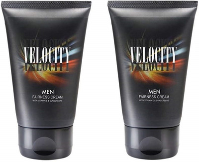Modicare Velocity Men Fairness Cream With Vitamin E & Sunscreens - Pack of 2(100 ml)