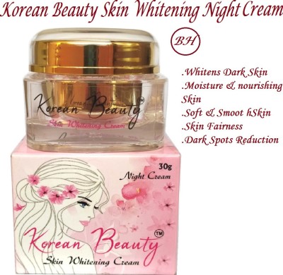 Korean Beauty Night Cream For Anti Wrinkle & Whitening(30 g)