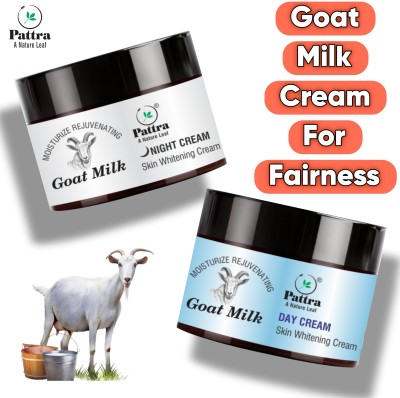 Pattra Goat Milk Day Night Cream For Face Skin Whitening,Glowing & Anti Ageing(100 ml)