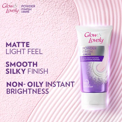 glow & lovely Powder Finish Cream 50g(50 g)