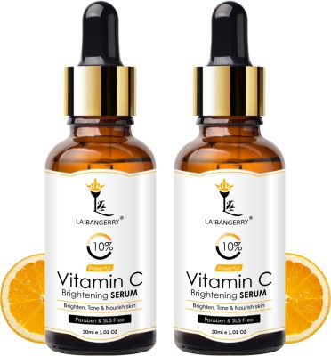 La'bangerry Vitamin C Face Serum | Boost Collagen, Anti aging, Skin Repair For Dark Circles(60 ml)