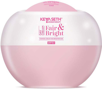 KEYA SETH AROMATHERAPY Fair & Bright Vitamin C & Niacinamide Day Cream SPF-15 for Glowing Skin(50 g)