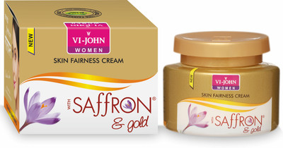 VI-JOHN WOMEN Saffron Gold Fairness Cream Pack Of 1  (50 G) For Rs. 69 @ 65 %